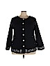 Palm Grove Black Cardigan Size 3X - photo 1