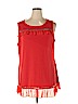 Belldini Red Sleeveless Top Size 1X - photo 1