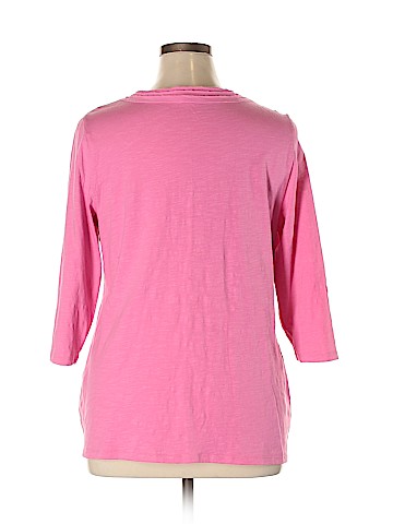 J.jill 3/4 Sleeve T-Shirt (view 2)