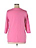 J.jill 100% Cotton Pink 3/4 Sleeve T-Shirt Size 1X - photo 2
