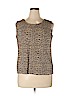 Josephine Chaus 100% Rayon Tan Sleeveless Top Size 1X - photo 1