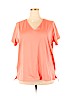Lands' End 100% Supima Cotton Pink Short Sleeve T-Shirt Size 2X - photo 1