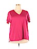 Lands' End 100% Supima Cotton Pink Short Sleeve T-Shirt Size 2X - photo 1