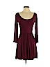 American Eagle Outfitters Burgundy Casual Dress Size XS - photo 1