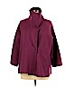Eileen Fisher 100% Wool Burgundy Wool Cardigan Size M (petite) - photo 1