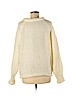 Zara 100% Acrylic Ivory Pullover Sweater Size M - photo 2