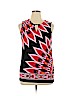 Maria Gabrielle Red Sleeveless Top Size XL - photo 1