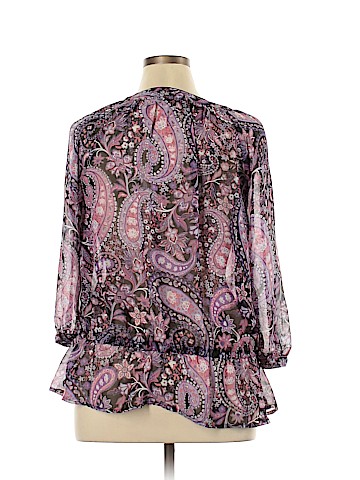 Apt. 9 3/4 Sleeve Blouse (view 2)