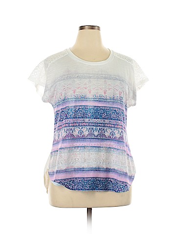 Faded Glory Short Sleeve Blouse (view 1)