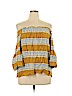 Passport 100% Rayon Yellow 3/4 Sleeve Blouse Size XL - photo 1