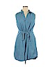Faded Glory 100% Cotton Blue Casual Dress Size XL - photo 1