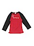 3 Pearls 100% Cotton Graphic Color Block Red Long Sleeve T-Shirt One size (youth) - photo 1