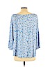 Westbound 100% Rayon Blue Long Sleeve Top Size 1X - photo 2