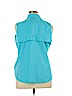 Columbia 100% Polyester Blue Sleeveless Blouse Size XL - photo 2