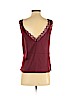 Forever 21 100% Polyester Burgundy Sleeveless Blouse Size S - photo 2