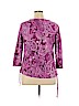Caribbean Joe Purple 3/4 Sleeve Top Size XL - photo 2