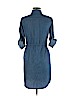 Calvin Klein 100% Lyocell Blue Casual Dress Size 8 (petite) - photo 2