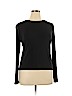 Isaac Mizrahi for Target Black Long Sleeve T-Shirt Size XL - photo 1