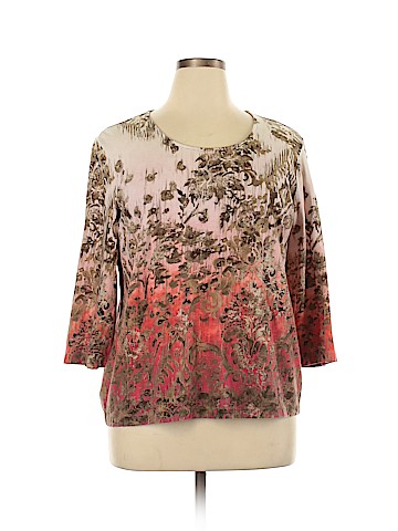 Additions by Chico's 3/4 Sleeve T-Shirt (view 1)