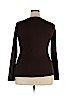 Merona 100% Cotton Brown Long Sleeve T-Shirt Size XXL - photo 2
