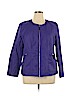 Chico's Purple Jacket Size XL (3) - photo 1