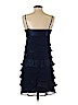 SL Fashions 100% Polyester Blue Cocktail Dress Size 4 (petite) - photo 2