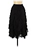 Neiman Marcus 100% Rayon Black Casual Skirt Size S - photo 1