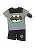 Batman 100% Cotton Graphic Gray Short Sleeve T-Shirt Size 2T - photo 1