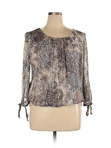 DressBarn Long Sleeve Blouse (view 1)