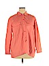 Travelsmith Pink Long Sleeve Button-Down Shirt Size 1X - photo 1