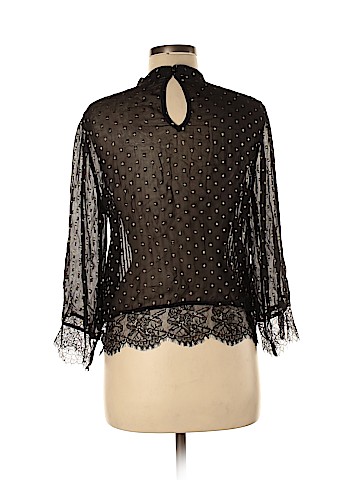 Topshop Long Sleeve Blouse (view 2)