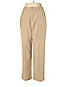Stephanie Andrews 100% Polyester Tan Dress Pants Size 14 - photo 1