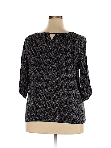 Maurices 3/4 Sleeve Blouse (view 2)