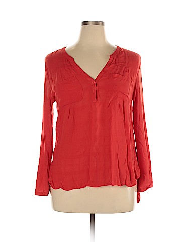 Merona Long Sleeve Blouse (view 1)