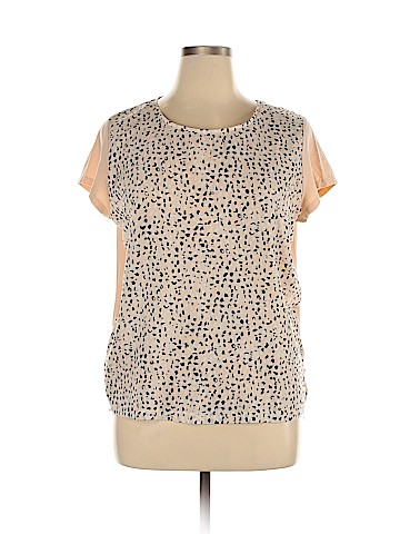 Ann Taylor Short Sleeve Blouse (view 1)