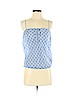 Splendid Blue Sleeveless Blouse Size S - photo 1