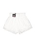 Zara 100% Cotton White Shorts Size S - photo 2