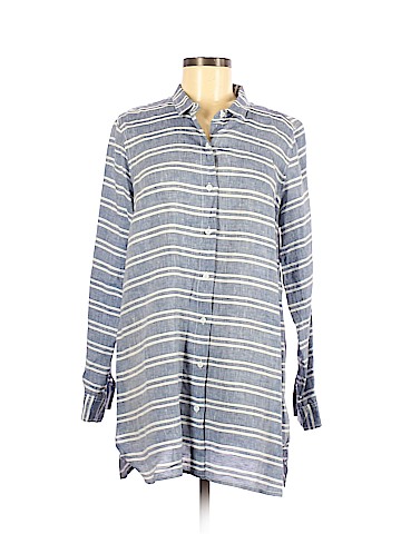 Garnet Hill Long Sleeve Button-Down Shirt (view 1)