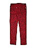 Justice Jeans Animal Print Red Jeans Size 12 - photo 2