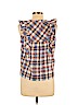 J.Crew 100% Cotton Blue Short Sleeve Top Size 12 (petite) - photo 2