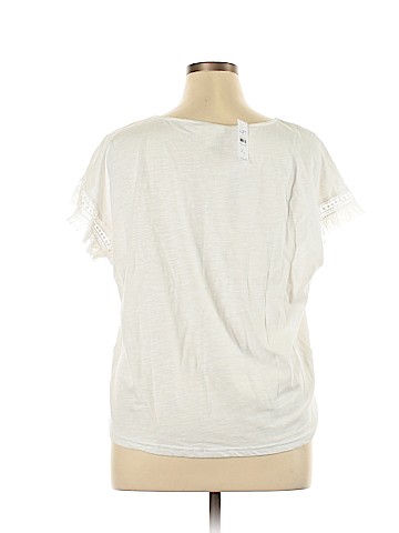 Ann Taylor LOFT Outlet Short Sleeve Blouse (view 2)