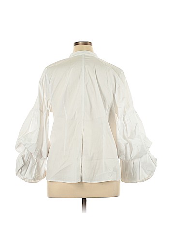 ELOQUII Long Sleeve Blouse (view 2)