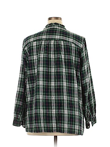 Ann Taylor LOFT Long Sleeve Button-Down Shirt (view 2)