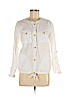 Liz Claiborne White Long Sleeve Button-Down Shirt Size 9 - photo 1