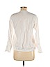 Liz Claiborne White Long Sleeve Button-Down Shirt Size 9 - photo 2