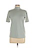 H&M Blue Short Sleeve Turtleneck Size M - photo 1