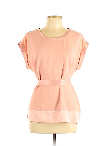 New York & Company Short Sleeve Blouse (view 1)