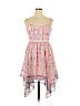 American Eagle Outfitters 100% Polyester Pink Casual Dress Size L - photo 1