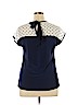 Faith and Joy Blue Short Sleeve Top Size L - photo 2