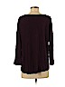 H&M 100% Polyester Burgundy 3/4 Sleeve Blouse Size S - photo 2